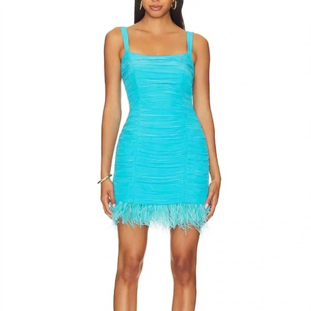 NEW SAYLOR melina dress in aqua